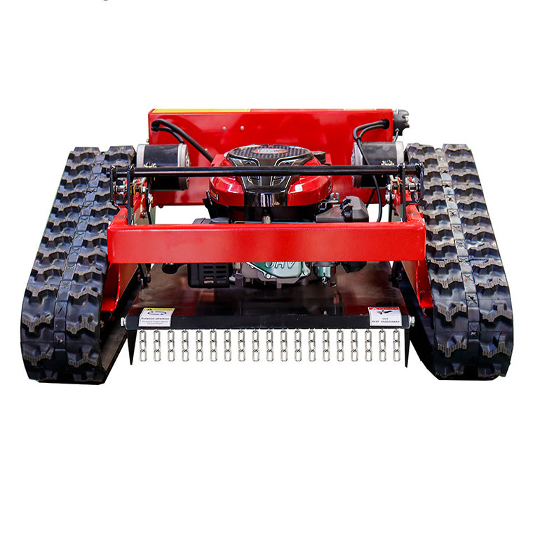 Tondeuse à gazon industrielle à démarrage électrique 7.5hp livraison rapide coupe rapide de l'herbe de jardin télécommande bon marché coupe sans fil – Image 3