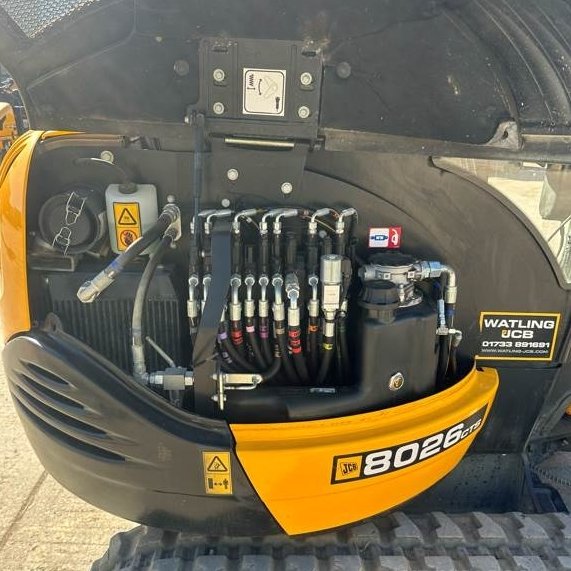 Mini pelle JCB 8026 2019 – Compacte, polyvalente et bien équipée – Image 2