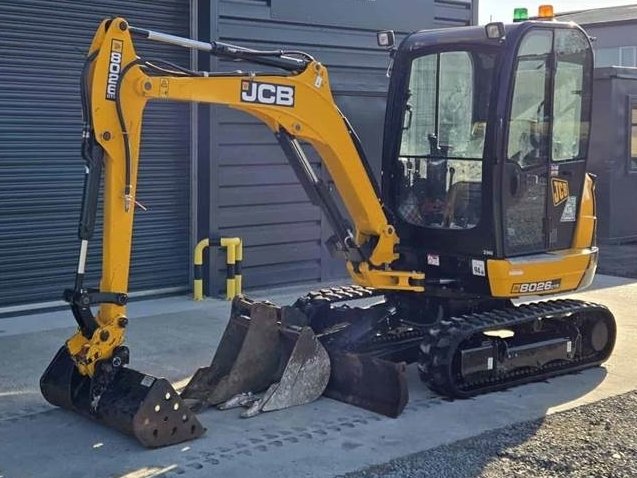 Mini pelle JCB 8026 2019 – Compacte, polyvalente et bien équipée – Image 4