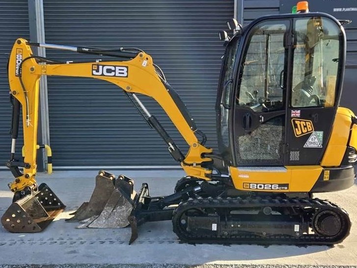 Mini pelle JCB 8026 2019 – Compacte, polyvalente et bien équipée – Image 6
