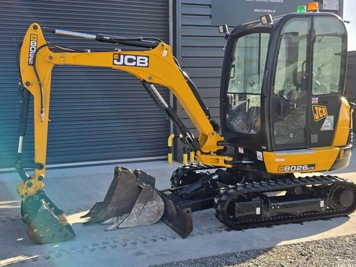 Mini pelle JCB 8026 2019 – Compacte, polyvalente et bien équipée – Image 7
