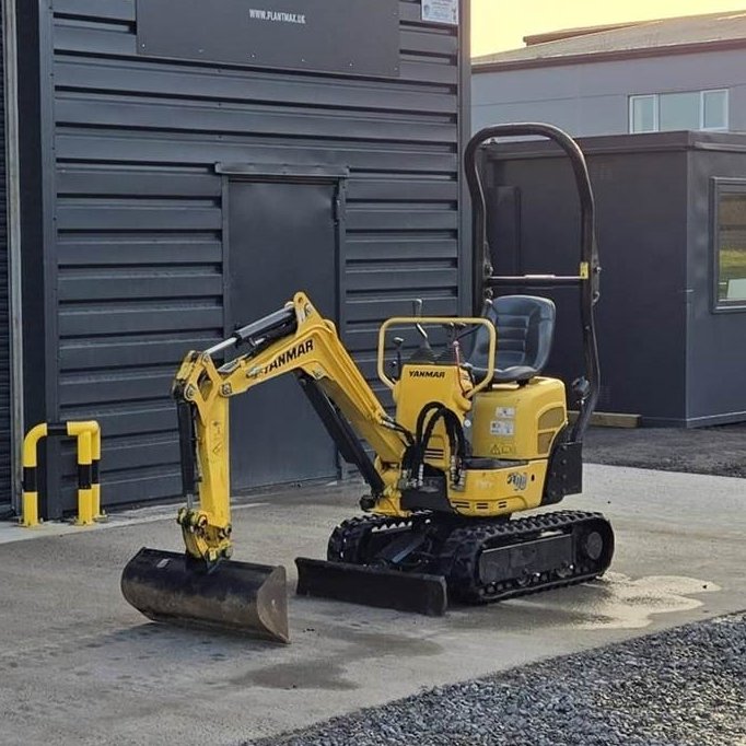 Mini pelle Yanmar SV08 2020 – Micro pelle compacte, faible nombre d’heures et excellente performance