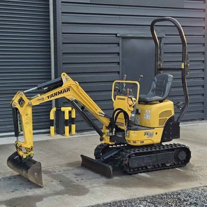 Mini pelle Yanmar SV08 2020 – Micro pelle compacte, faible nombre d’heures et excellente performance – Image 2